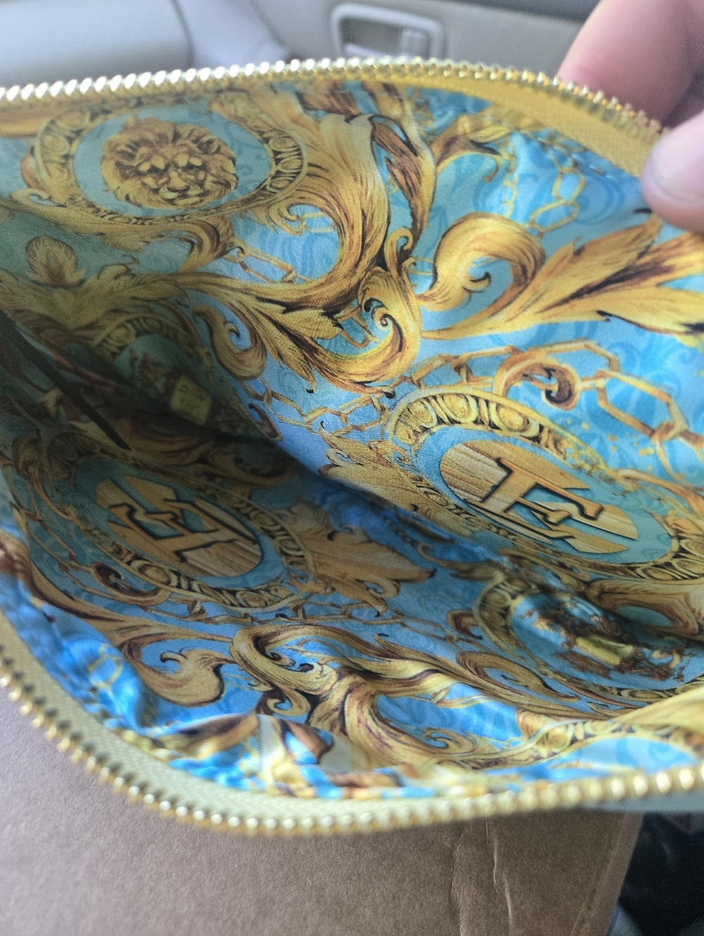 Polyurethane Bank Bag Silky Soft Interior Art Design, Ethika Exclusive Deadstock